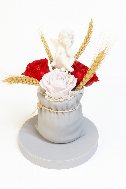 Vaso Decorativo em formato de saco - Arte Decorativa Exclusiva | EL3D Creations